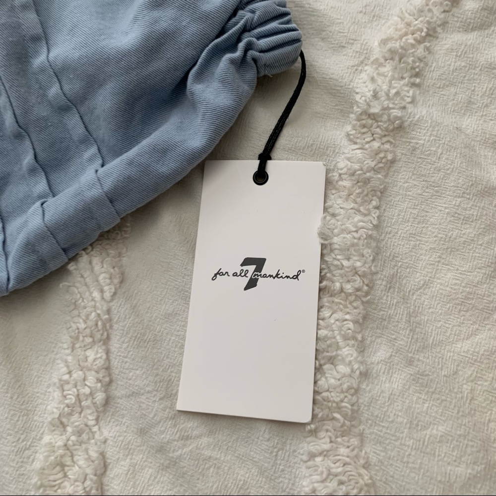 7 for All Mankind Denim Babydoll Dress - Picture 5 of 5